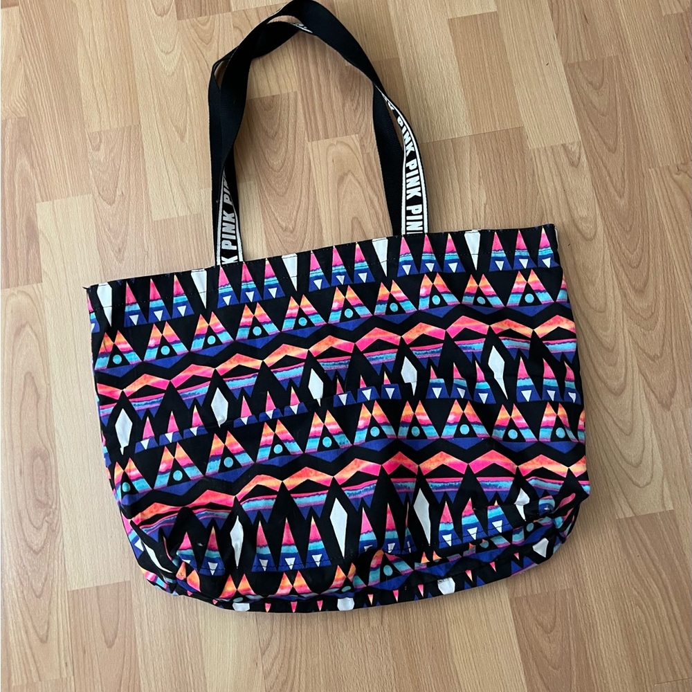 Victoria Secret Pink Aztec Overnight Bag NWOT